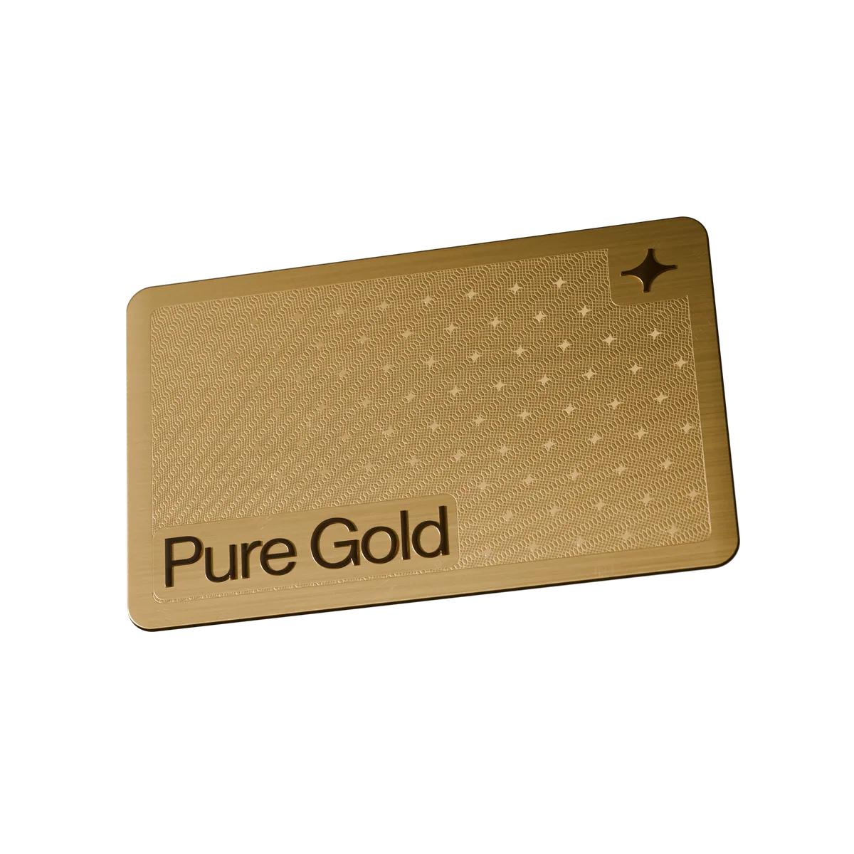 Pure Gold card